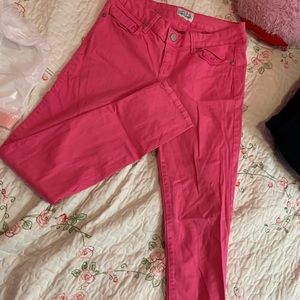 Pink Streachy jeans